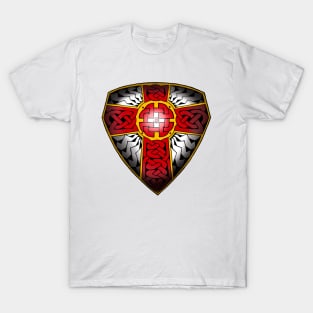 Celtic shield of Saint George. T-Shirt